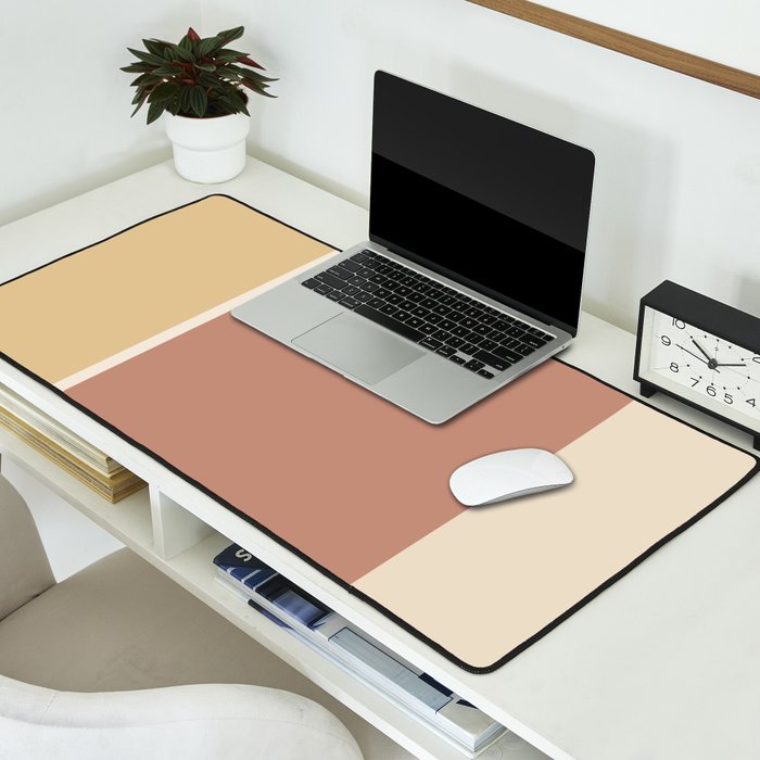 Contemporary Color Block XLII Desk Mat Gallery Image 2