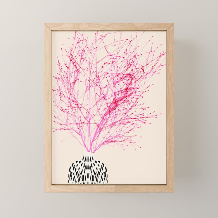Plant based happyness Millet still life Mini Art Print Gallery Image 1