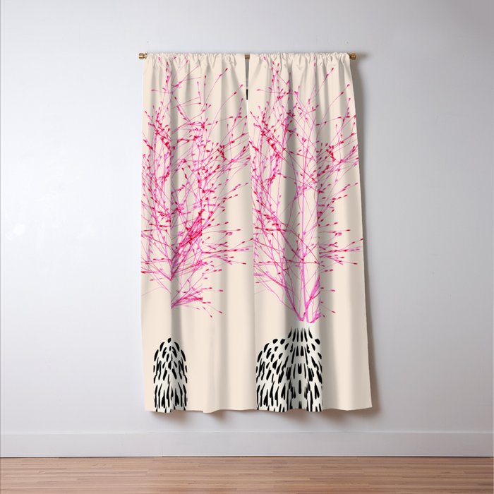 Plant based happyness Millet still life Window Curtain Gallery Image 3