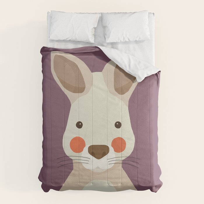 Kangaroo, Animal Portrait Comforter Gallery Image 1