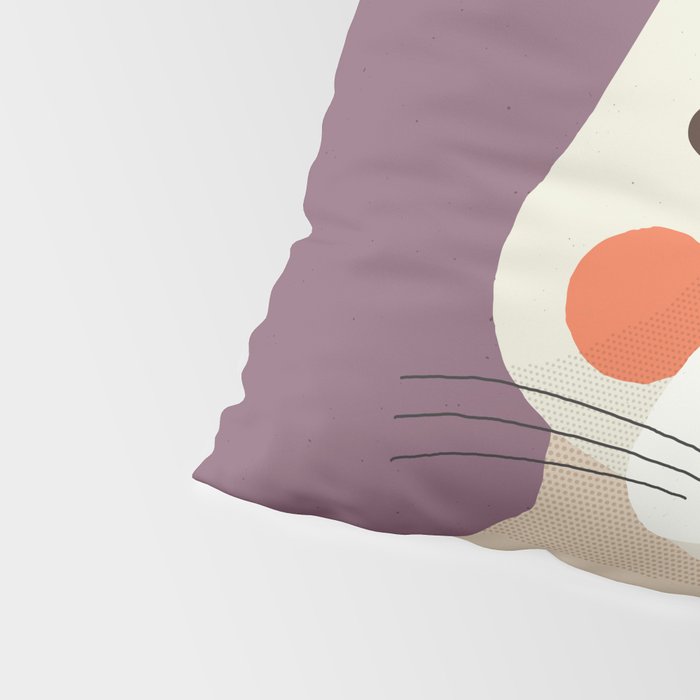 Kangaroo, Animal Portrait Pillow Sham Gallery Image 4