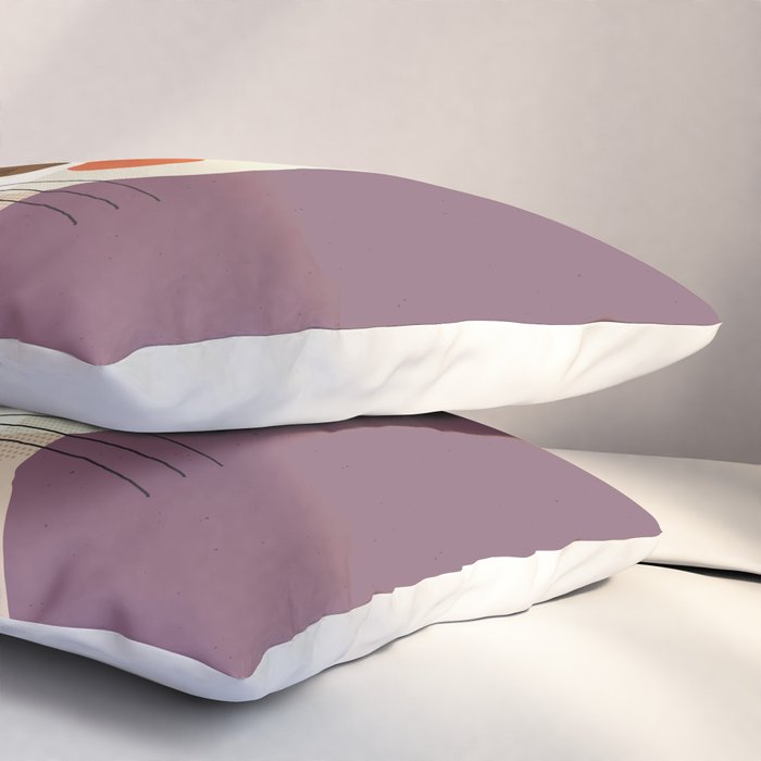 Kangaroo, Animal Portrait Pillow Sham Gallery Image 3