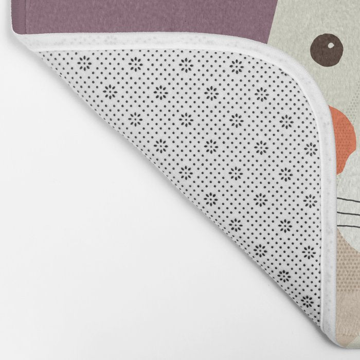 Kangaroo, Animal Portrait Bath Mat Gallery Image 2