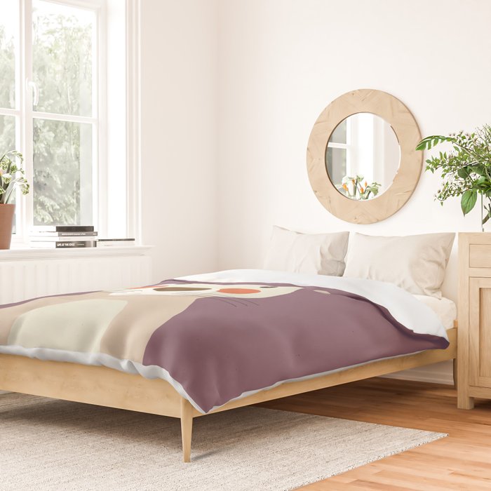 Kangaroo, Animal Portrait Duvet Cover Gallery Image 2