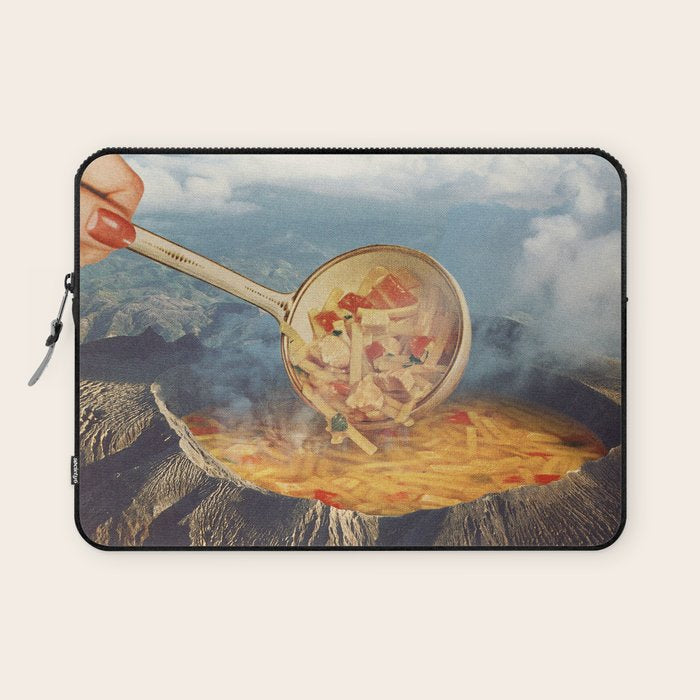 Volcano Noodle Soup Laptop Sleeve Gallery Image 1