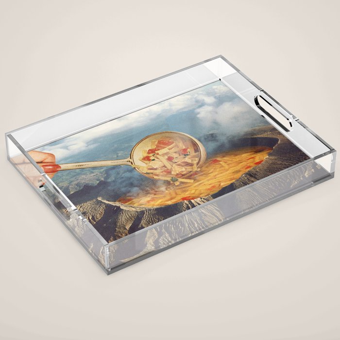 Volcano Noodle Soup Acrylic Tray Gallery Image 1