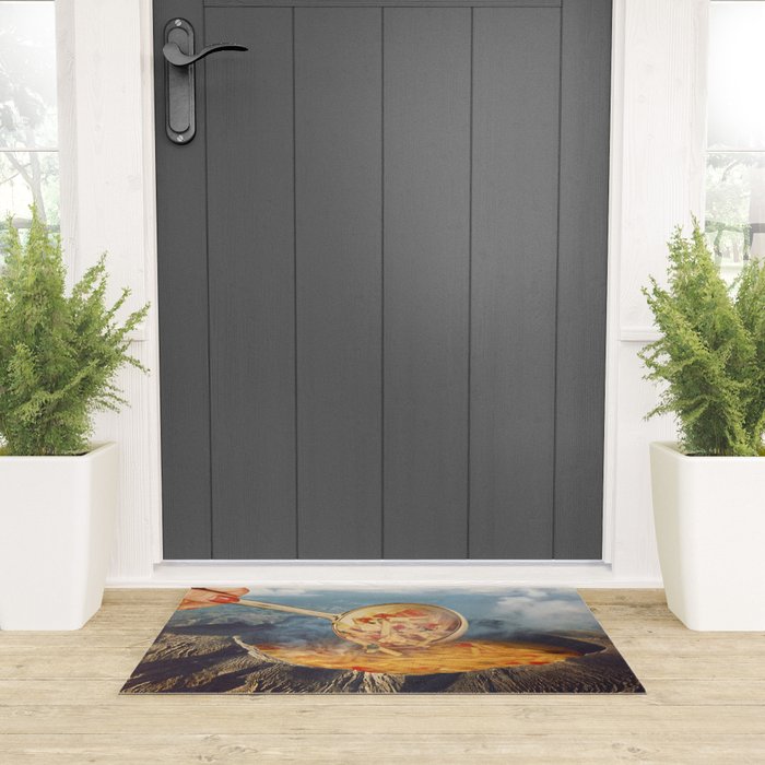 Volcano Noodle Soup Welcome Mat Gallery Image 3