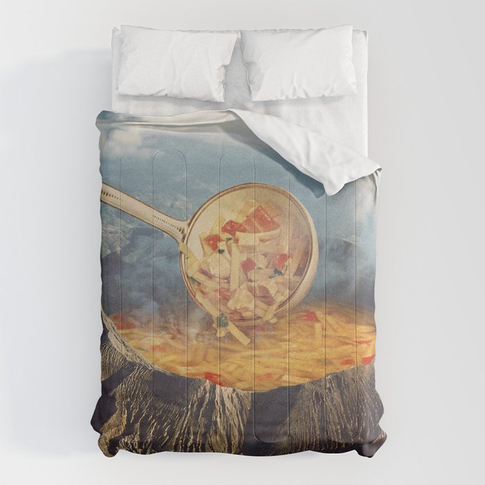 Volcano Noodle Soup Comforter Gallery Image 6