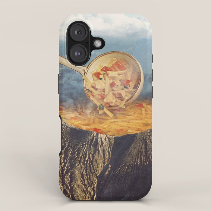 Volcano Noodle Soup iPhone Case Gallery Image 1