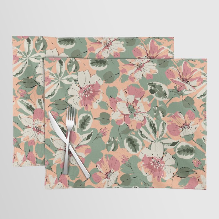 Modern tropical garden PFG2 Placemat Gallery Image 1
