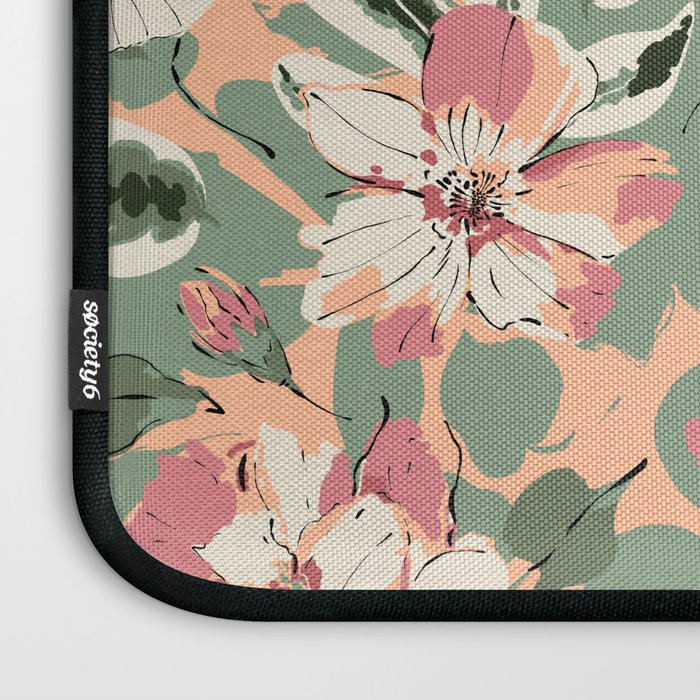 Modern tropical garden PFG2 Laptop Sleeve Gallery Image 3
