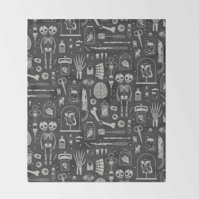 Oddities: X-ray Throw Blanket Gallery Image 2