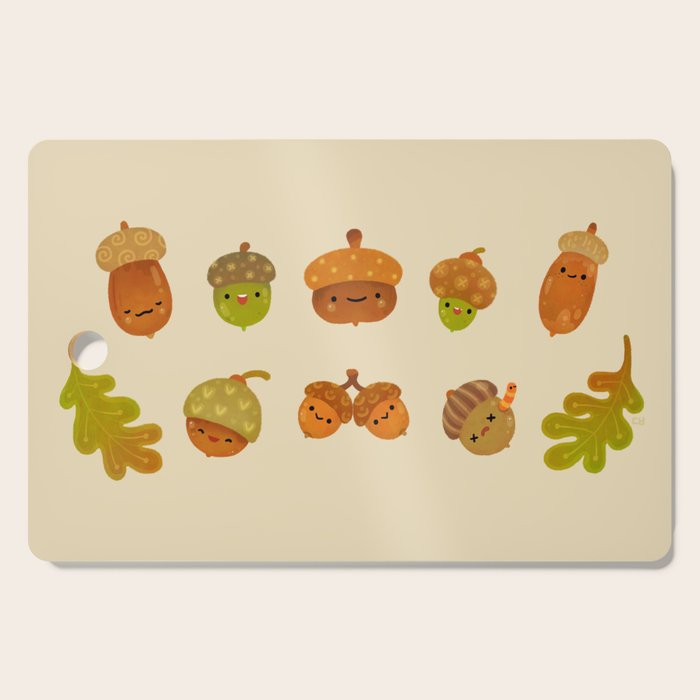 Acorns Cutting Board Gallery Image 1