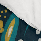 Butterfly Symmetry - Teal Palette Comforter Gallery Image 4