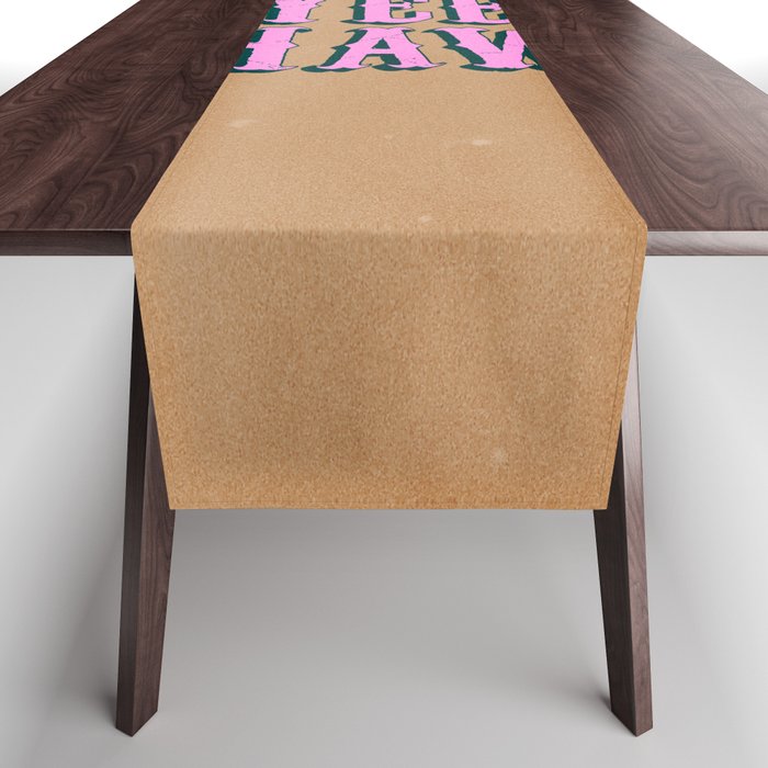 Yee Haw: Full Rodeo Edition Table Runner Gallery Image 1
