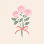 Vintage Pink Rose Bouquets with Ribbon Bows on Cream Coffee Mug Gallery Image 2