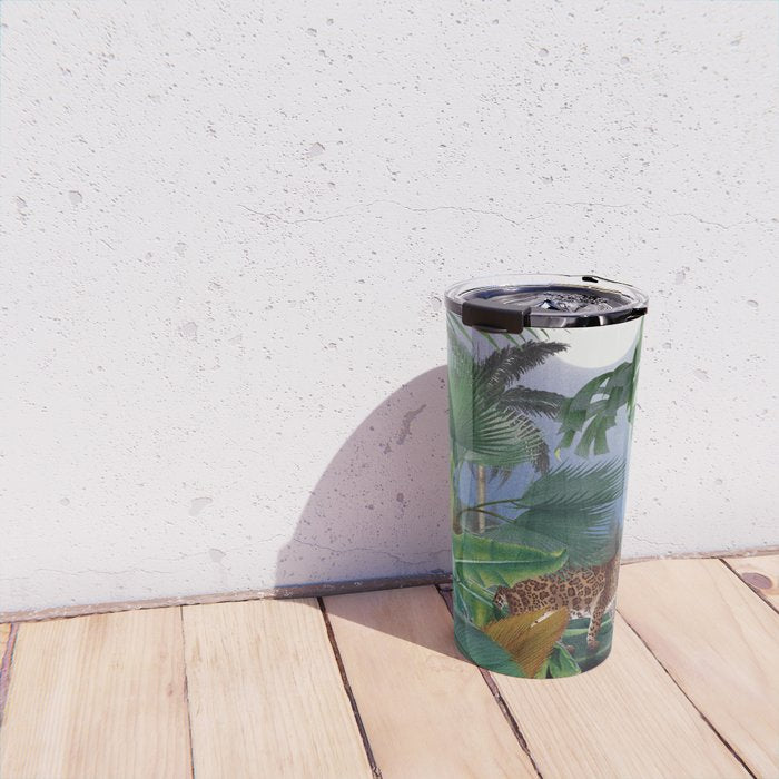 Leopard Jungle Travel Mug Gallery Image 4