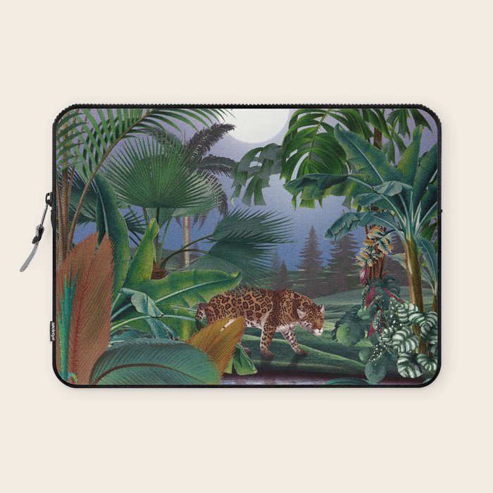 Leopard Jungle Laptop Sleeve Gallery Image 1