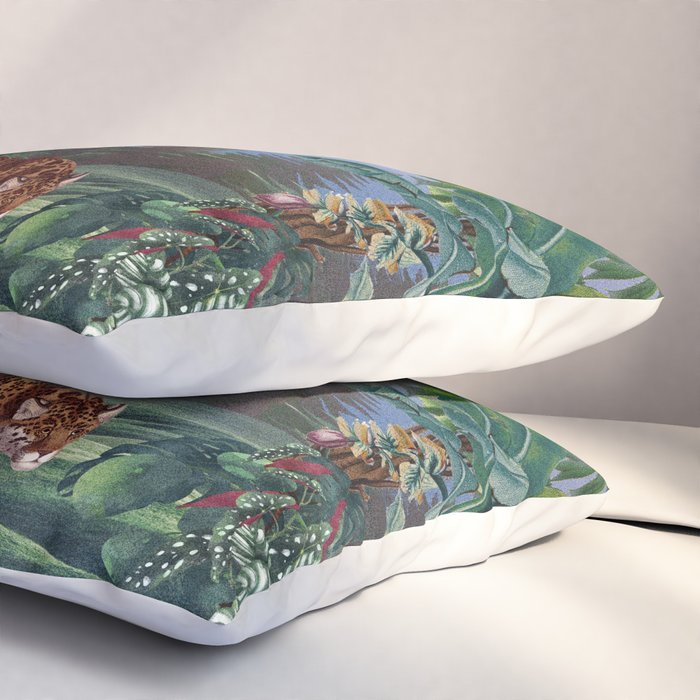 Leopard Jungle Pillow Sham Gallery Image 3