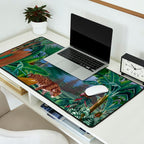 Leopard Jungle Desk Mat Gallery Image 2