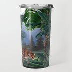Leopard Jungle Travel Mug Gallery Image 2