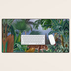 Leopard Jungle Desk Mat Gallery Image 1