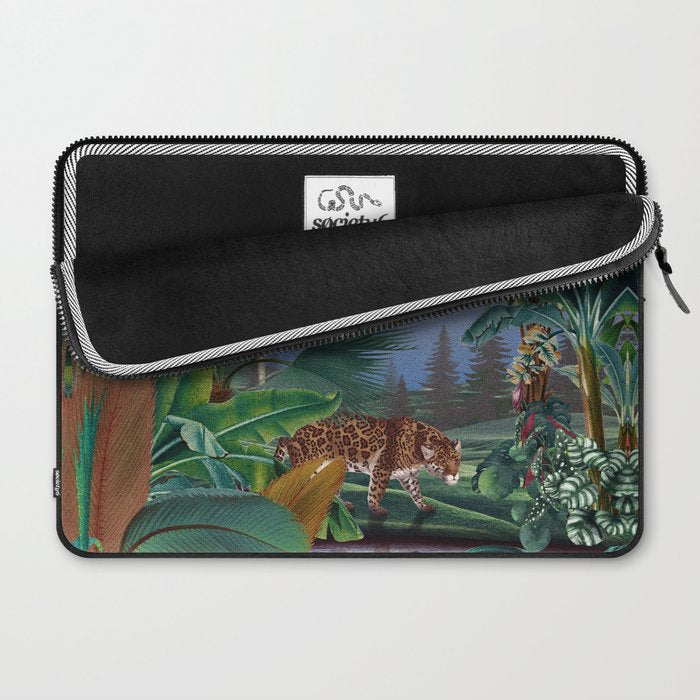 Leopard Jungle Laptop Sleeve Gallery Image 2