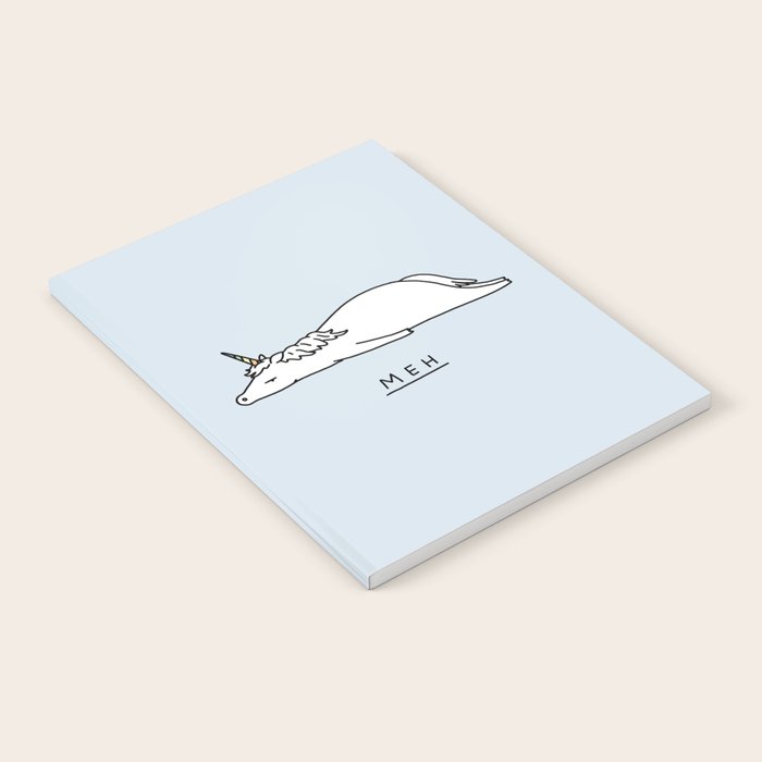 Meh Unicorn Notebook Gallery Image 1
