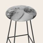 Disco Balls | Glitter Party Photo Art Print | Black & White 70s Sparkle Photography Stool Gallery Image 2