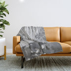 Disco Balls | Glitter Party Photo Art Print | Black & White 70s Sparkle Photography Throw Blanket Gallery Image 1