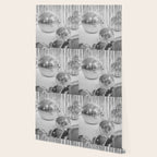 Disco Balls | Glitter Party Photo Art Print | Black & White 70s Sparkle Photography Wallpaper Gallery Image 2