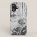 Disco Balls | Glitter Party Photo Art Print | Black & White 70s Sparkle Photography iPhone Case Gallery Image 1
