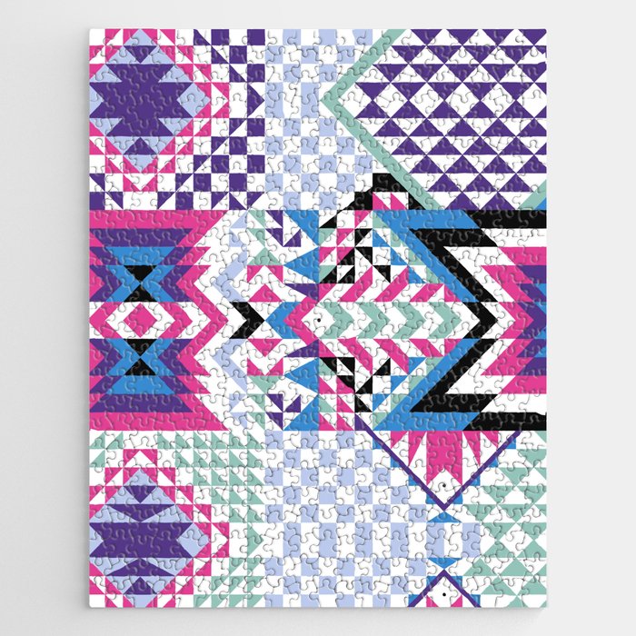MB2 Tribal geometric Jigsaw Puzzle Gallery Image 1