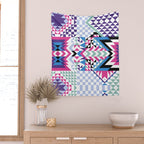 MB2 Tribal geometric Wall Tapestry Gallery Image 2