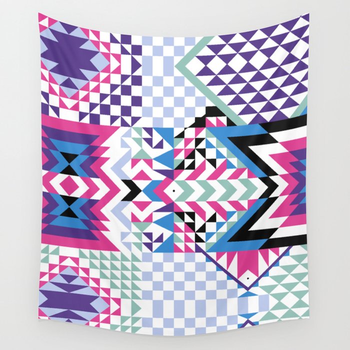 MB2 Tribal geometric Wall Tapestry Gallery Image 1