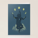 Moon Juggler Stationery Card Gallery Image 2