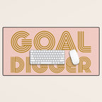 Goal Digger Desk Mat Gallery Image 1