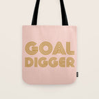 Goal Digger Tote Bag Gallery Image 1