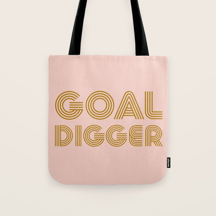 Goal Digger Tote Bag Gallery Image 1