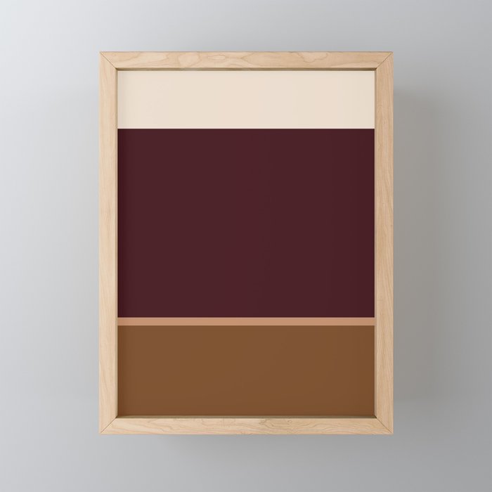 Contemporary Color Block XXV Mini Art Print Gallery Image 1