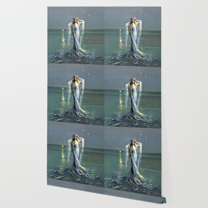 Vintage Mermaid Wallpaper Gallery Image 2