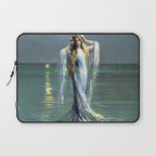 Vintage Mermaid Laptop Sleeve Gallery Image 1