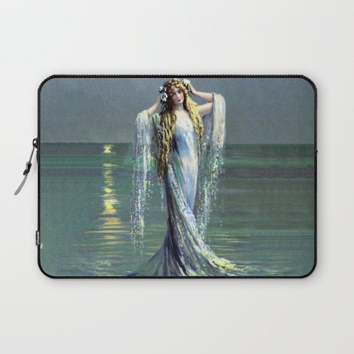 Vintage Mermaid Laptop Sleeve Gallery Image 1