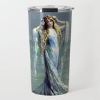 Vintage Mermaid Travel Mug Gallery Image 1