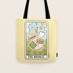 Brunch Reading Tote Bag Gallery Image 1