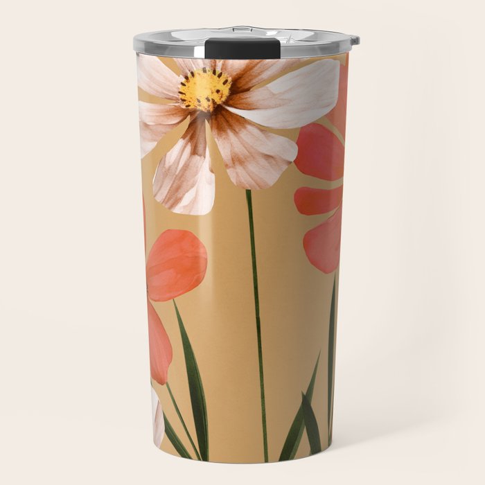 Pastel Petal Symphony Travel Mug Gallery Image 1