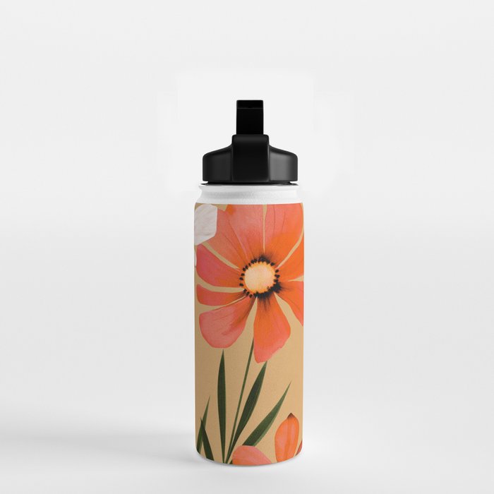 Pastel Petal Symphony Water Bottle Gallery Image 2
