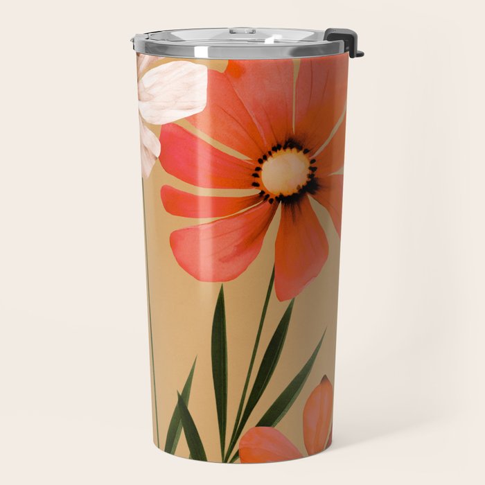 Pastel Petal Symphony Travel Mug Gallery Image 2