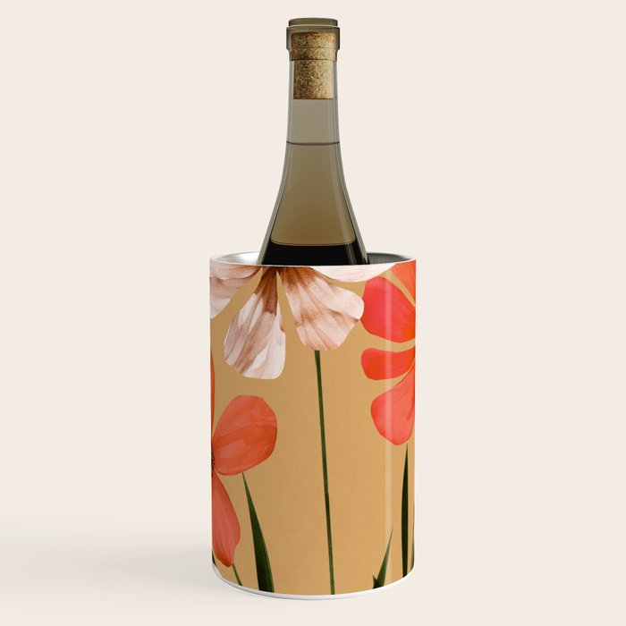 Pastel Petal Symphony Wine Chiller Gallery Image 1