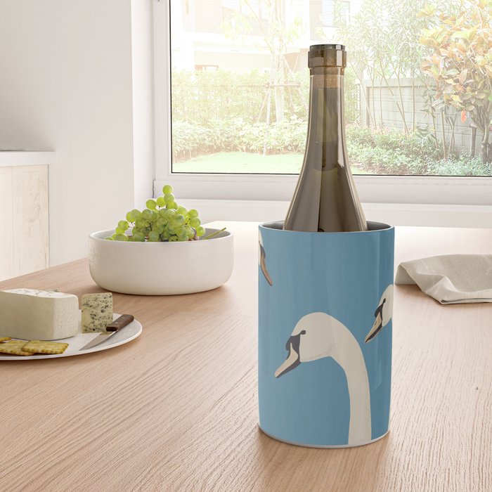 White Swans 3 Wine Chiller Gallery Image 4